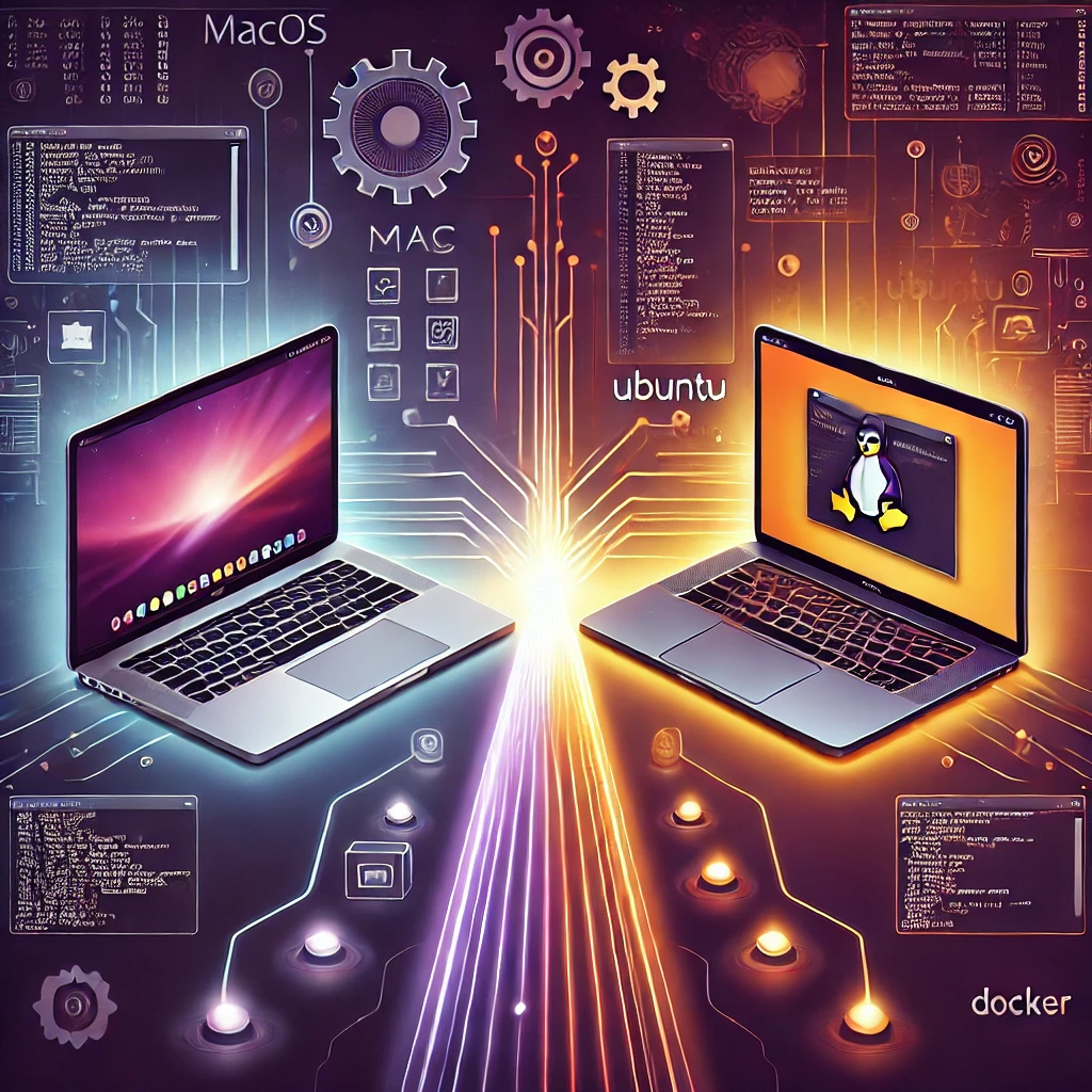 from mac os to ubuntu